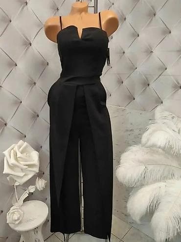 cipele ruma: Ženski elegantni kombinezon bez rukava sa tankim bretelicama. Gornji — 5