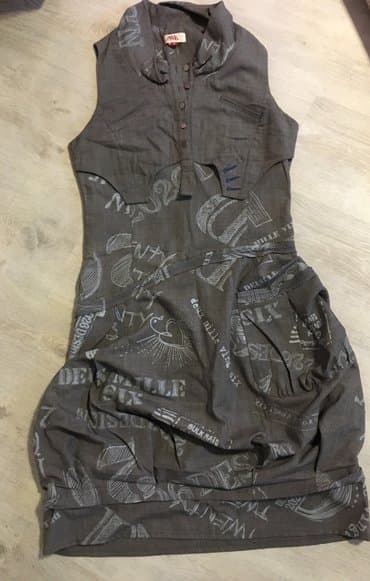 M (EU 38), L (EU 40), color - Grey, Other sleeves