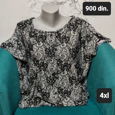 ženske zimske jakne c a: 0101 Brand, 4XL (EU 48), Cvetni, bоја - Šareno — 1
