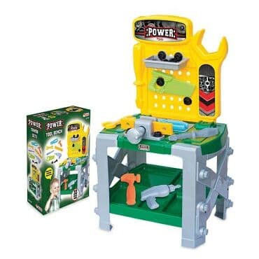 Igračke: Dečiji set radionice – POWER Tool Bench - Kompletna igračka radionica