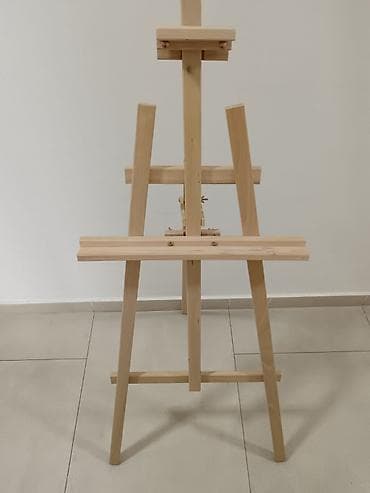 cev za trimer: Drveni slikarski štafelaj (studijski/atelje model) - Materijal — 5