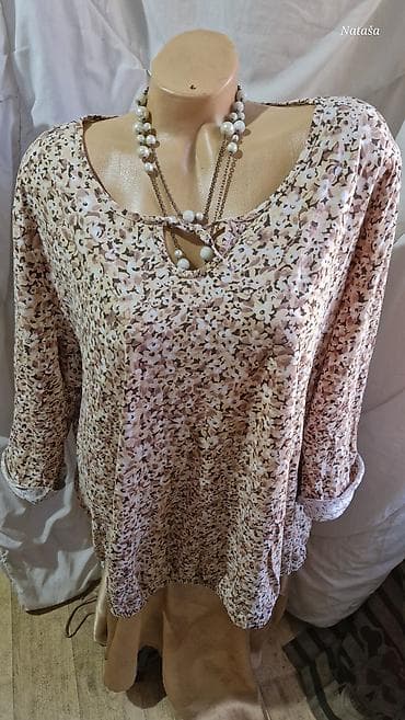 koton bluze: 3XL Laura Torelli 700din Elegantna pamučna sa elastinom vrhunska — 1