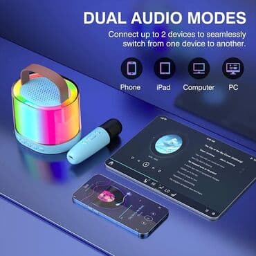 povezivanje ugradne rerne i ploce: Karaoke Bluetooth Rgb Prenosni Zvucnik D23 Karaoke mašina ima odličan — 9
