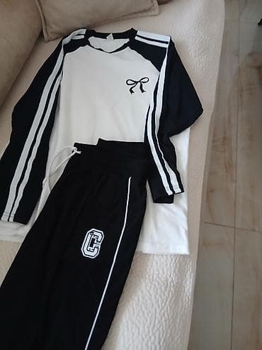 bele baletanke: Duks i trenerka – komplet za svakodnevno nošenje - Dvoddelni komplet — 2