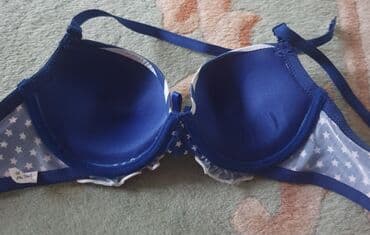 farmerke push up: Brus push up teget beli na strafte, mornarski fazon, velicina s — 3