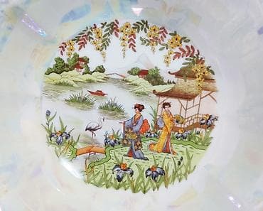 posuda za supu sa poklopcem: Stari češki porcelan - veća činija i četiri manje Činije su veoma — 3