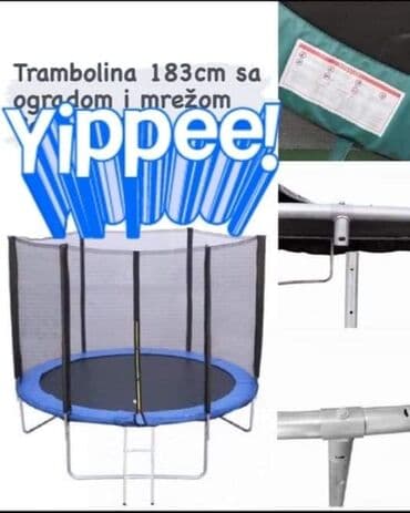 grejac za bazen intex: Dostupne tramboline Razne dimenzije Sa unutrasnjom mrežom i spoljna — 2