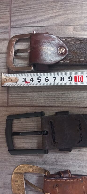 torbice sa sirokim kaisem: Unisex, Material: Leather — 5