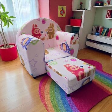 Stolovi: Bambi fotelja Dimenzija 50x55cm Sedeci deo 30x30cm kada se rasklopi — 21