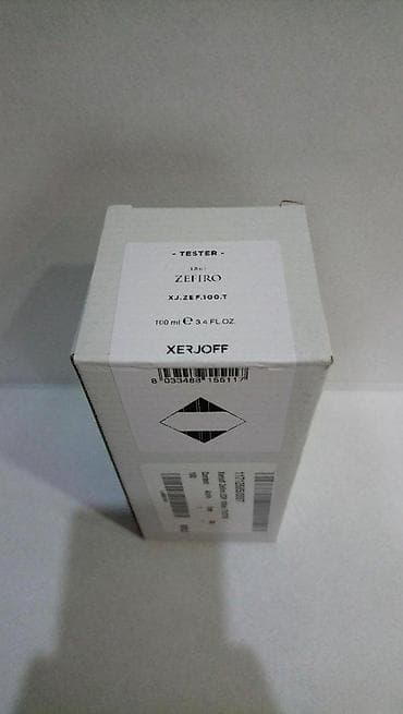 Personal Items: XERJOFF XJ 1861 ZEFIRO EDP100ML TSTR | Xerjoff XJ 1861 Zefiro — 1