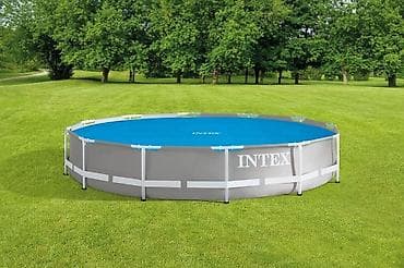 bazeni intex akcija: Intex Solar Pool Cover 4.57 m – Solarna prekrivka za okrugli bazen ✅ — 2