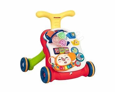 bicikl guralica za bebe: KIKKA BOO Guralica/Hodalica PLAY & GROW 2u1 – crvena Šifra — 2