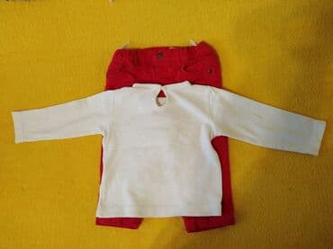 Kompleti: C&A, Komplet: Majica, Haljina, 80 — 3