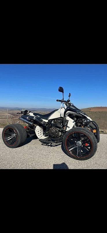 ml auto слике: Sportski quad/ATV na ulicne gume – agresivan izgled i stabilna vožnja — 1