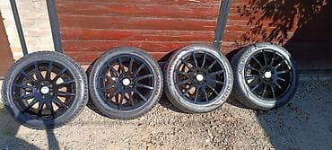 novi delovi za yugo 55: Set od 4 alu felne sa gumama Alu felne r17 17 coli inča 5x108mm — 6