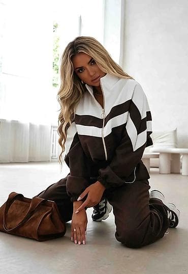 sanel torba: 08. N O V A K O L E K C I J A 💫 Komplet trenerka S M L XL Cena  — 1
