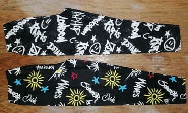 decije velicine po godinama: Helanke velicina 6, svaka slika po 1500din, radimo ih i u drugim — 8