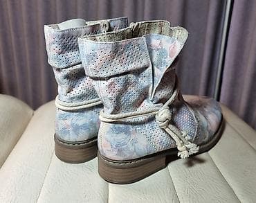 Oxfords: Rieker letnje ženske kratke čizme prava koza - Brend: Rieker (logo na — 4