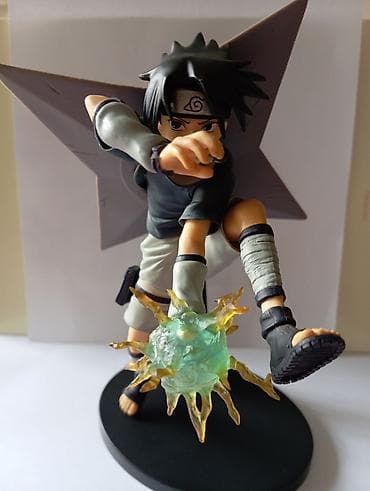 satovi srbija: Anime figura – Naruto serijal, lik u borbenoj pozi na stalku - — 5