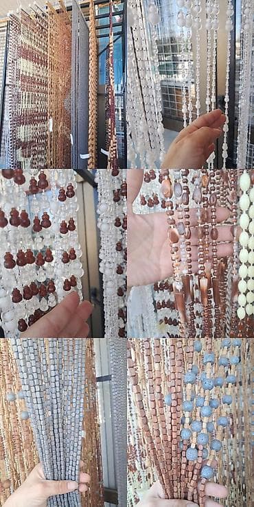 perac za dubinsko pranje: 3000din Dekorativne zavese od perli – prirodan stil za vaš dom — 10