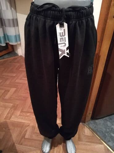 novopazarske trenerke: Nova muska trenerka donji deo BenX u velikoj velicini 4XL 5XL — 1