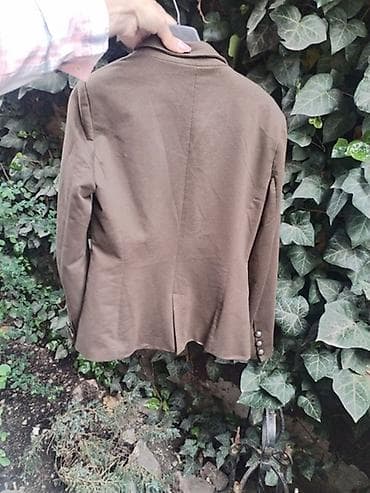 Ženska odeća: Maslinasti sako vel S, M Super ocuvana, pamuk — 3