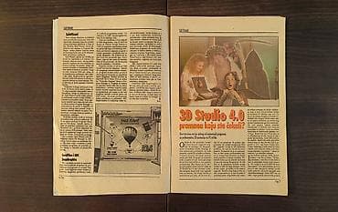 legendarni automobili 1: ČIP br. 8 februar 1995 – retro računarski časopis – Pentium, IBM, 3D — 4