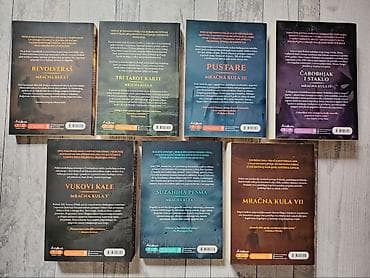 Ostalo: STIVEN KING Mracna kula 1-7 komplet. Na prodaju komplet knjiga Stiven na lalafo.rs — 2 Ostalo: STIVEN KING Mracna kula 1-7 komplet. Na prodaju komplet knjiga Stiven — 2