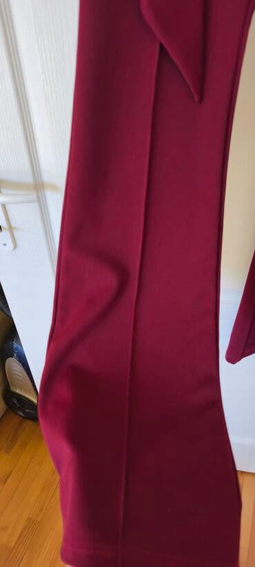 pantalone sa visokim strukom: S (EU 36), Visok struk, Zvoncare — 3