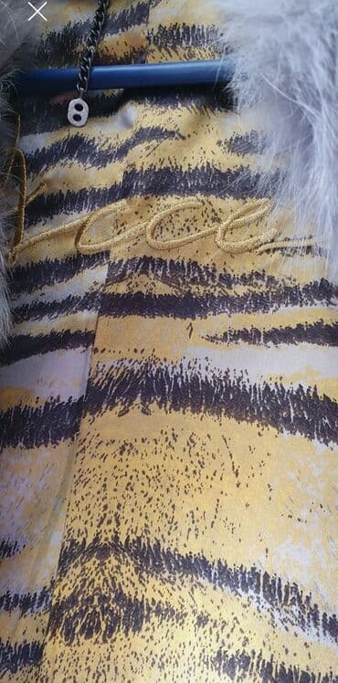 krzneni prsluk zara: S (EU 36), Sa postavom, bоја - Siva — 6