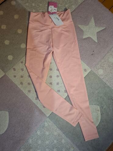 Other: Ružičaste ženske helanke FrancescA - Model: duge helanke sa visokim — 4