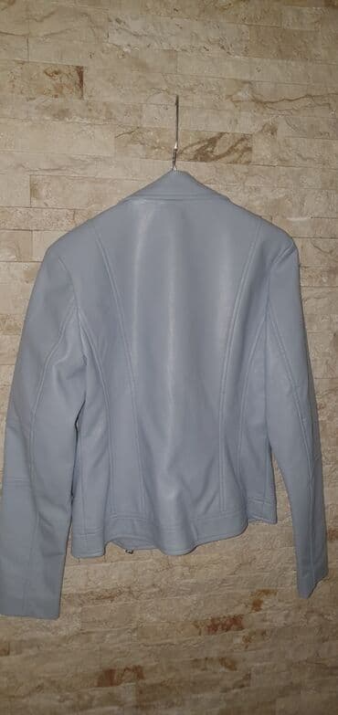 kozni kombinezoni zenski: Jaknica plave boje, zamena koze,,Mohito,, S-vel — 3