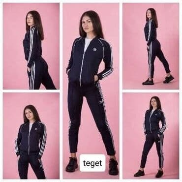 adidas beograd: Ženska trenerka sa gornjim i donjim delom, pogodna za sport — 1