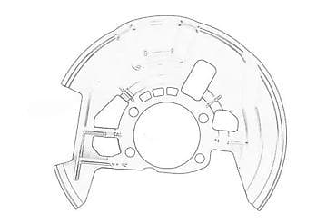 Brake System: MAZDA CX-3 CX3 - ANKER PLATNA | NOVO! NOVO! NOVO! U ponudi imamo — 1