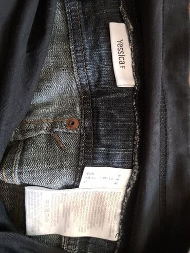 Pantalone, Farmerke, Šortsevi: Trudnicke farmerice C&A vel 36 — 2