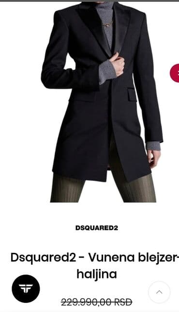 pepco zenska garderoba: Dsquared2, S (EU 36), Svila, Jednobojni — 5