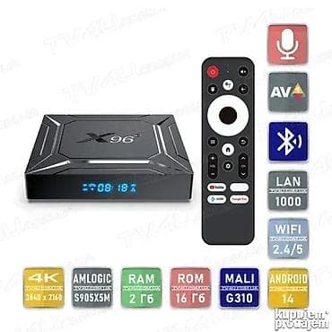 dozeri za kuhinju: X96 M200 Android TV Box - Operativni sistem: Android 14 - Procesor — 2