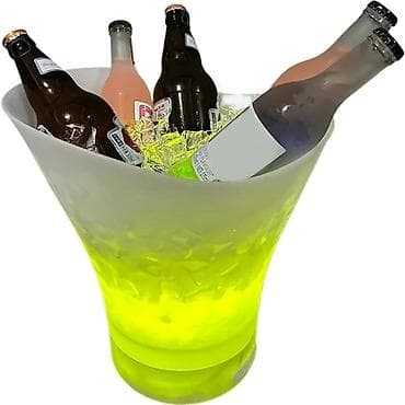 coca cola vatrostalna posuda: Yeke LED Speaker Ice Bucket (model SOM-0203), višenamenski uređaj koji — 2