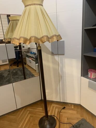 led lampe bluetooth: Podna lampa, bоја - Bež, Upotrebljenо — 1
