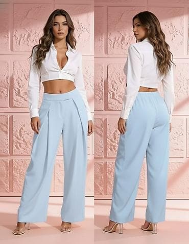 🔥Ženske široke pantalone sa visokim strukom
✅2300 din na lalafo.rs 🔥Ženske široke pantalone sa visokim strukom
✅2300 din