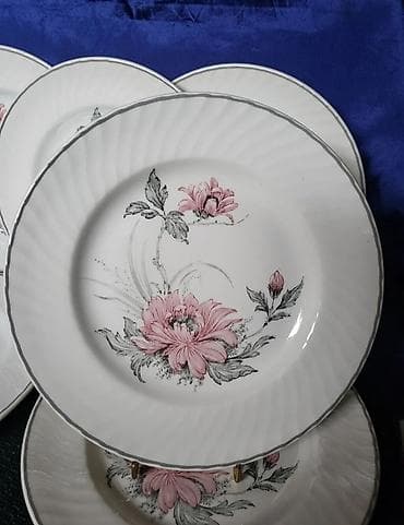 arkopalni tanjiri: Tanjiri engleski 1950 do 1970god.Barratts Staffordshire. Engleski — 9