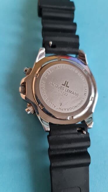 air max triple black cena: Jacques Lemans muški hronograf – model 1-1022 - Kućište od nerđajućeg — 16