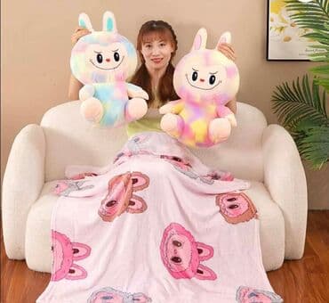 Muška odeća: 🧸✨ Set: ćebe + plišana igračka ✨🧸 Prelep i mekan set za decu koji će — 3