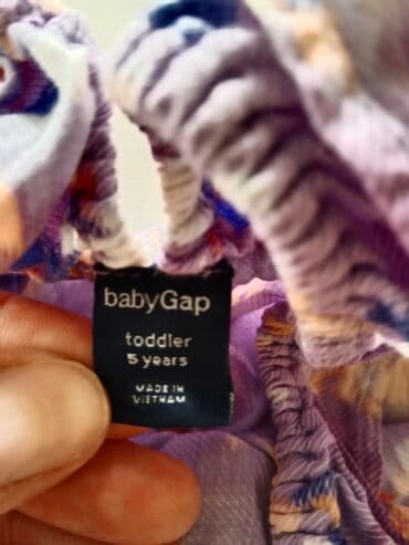 hm kombinezoni za devojcice: Gap, 104-110, color - Lilac — 4