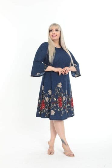 haljine elegantne do kolena: Xl do 4xl
3000 — 7