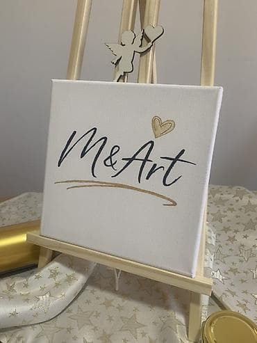 Daske za peglanje: Ručno oslikane personalizovane slike na platnu – unikatni pokloni - — 1