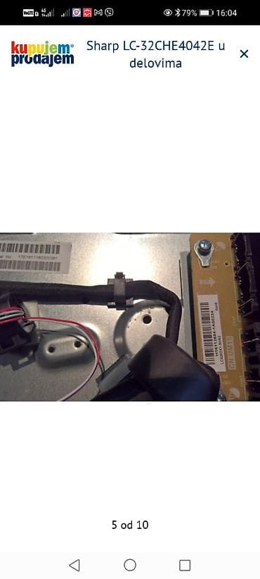 tv: Sharp LC-32CHE4042E – delovi Rastavljen LCD TV Sharp LC-32CHE4042E — 6