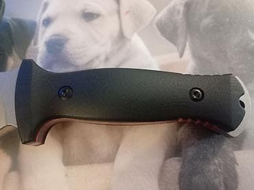 macje oko za bicikl: Sativien ST 38 - Tip: fiksni outdoor/taktički nož - Oštrica: drop — 2