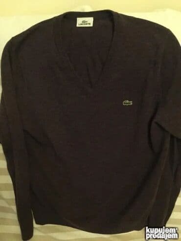 muski prsluk lacoste: Original Lacoste dzemper M 100% Pure Lana Wergine ( cista runska — 1