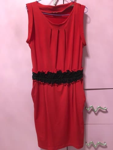 dugacke haljine svecane: 7Arrows M (EU 38), L (EU 40), color - Red, Cocktail, Other sleeves — 2